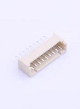 1.25T-9P-DP 线对板针座 1x9P 间距:1.25mm 直插 插件,P=1.25mm