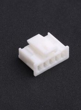 HX25066-5PB 胶壳(线对板/线对线) 1x5P 2.5mm 白色 P=2.5mm