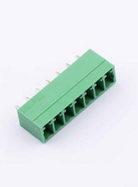 JCB381-ZOMC7P 插拔式接线端子 3.81mm 1x7P 排数:1 每排P数:7 闭