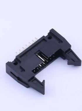 X9555WV-2x07A-PTV01 IDC刺破式连接器(牛角/简牛) PBT料,黑色,长