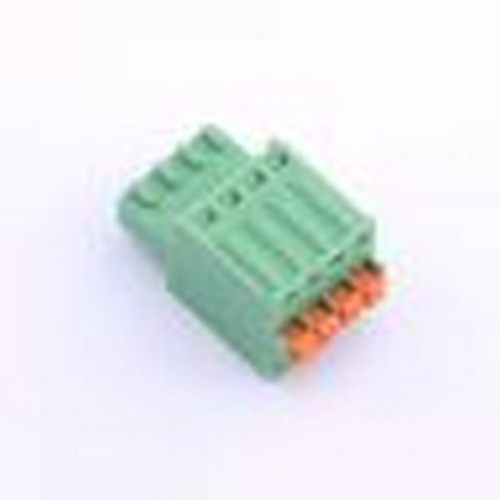 DB2EKD-2.5-4P-GN 插拔式接线端子 2.5mm 1x4P 排数:1 每排P数:4