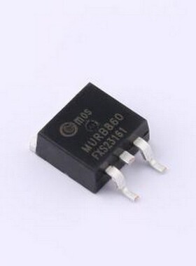 MURB860 快恢复/高效率二极管 电压:600V 电流:8A TO-263