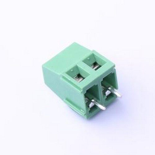 DB128V-5.08-2P-GN-S 螺钉式接线端子 5.08mm 1x2P 排数:1 每排P