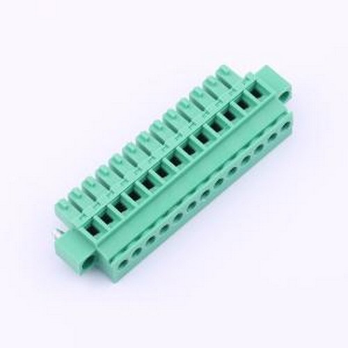 MX15EDGKAM-3.81-13P-GN01-Cu-Y-A 插拔式接线端子 1x13P 3.81mm