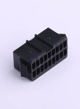 HX25022-2x9P 胶壳(线对板/线对线) 2.5mm 2x9P 黑色 P=2.5mm