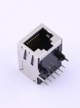 X01AQ070HWDD 以太网连接器(RJ45 RJ11) 弯插 不带LED 插件