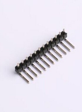 2542WR-12P 排针 间距:2.54mm 弯插 弯插,P=2.54mm