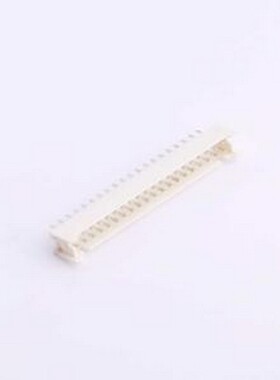 HX20017-40A WH 线对板针座 2x20P 间距:2mm 直插 白色 插件,P=2m