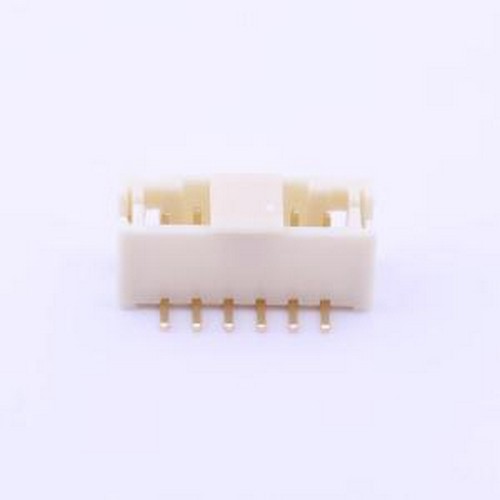 A2001WV-S-06PD01 线对板针座 系列:PH 间距:2mm 1x6P SMD,P=2mm