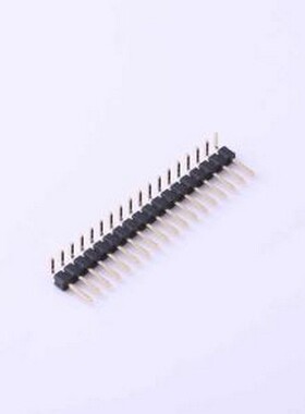 X6511WR-18H-C60D30R2 排针 1x18P 间距:2.54mm 方针 弯插,P=2.54