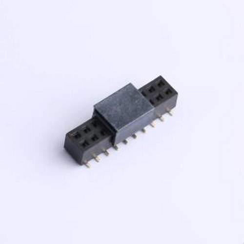 CSFC201-1002A001R1AF 排母 2x10P 间距:2mm 立贴 SMD,P=2mm