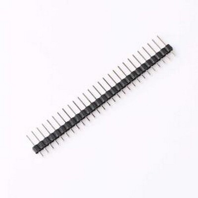 DS1021-1x27SF11-B 排针 1x27P 间距:2.54mm 直插 插件,P=2.54mm