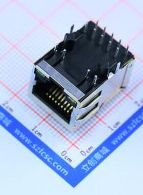 HY931147C 以太网连接器(RJ45 RJ11) 带LED 插件