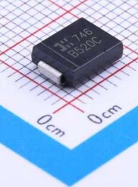 B520C-13-F 肖特基二极管 电压:20V 电流:5A SMC(DO-214AB)