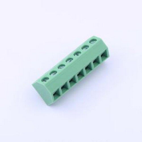 KF127S-5.08-7P 螺钉式接线端子 5.08mm 1x7P 排数:1 每排P数:7