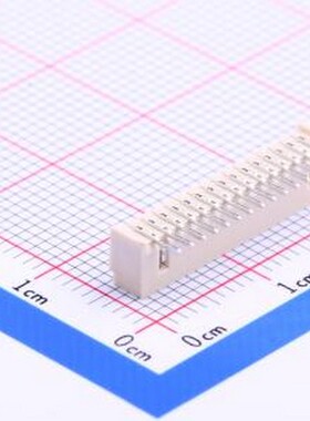 W-1251R15P-0200 线对板针座 间距:1.25mm 1x15P 弯插,P=1.25mm
