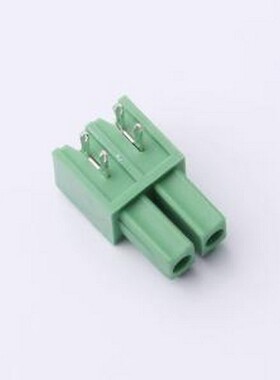 DB2EA-3.81-2P-GN 插拔式接线端子 3.81mm 绿色 插件,P=3.81mm