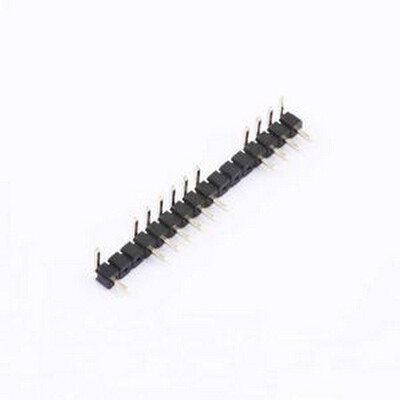CS-1110-1X16N2.3.10.11.12(L=10.0)PA6T 排针 PH2.54 90度 1*16P