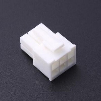 1586019-6 胶壳(线对板/线对线) 2x3P 4.2mm P=4.2mm