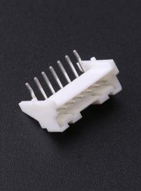 IPCW211W17NW01R 线对板针座 1x7P 间距:2mm 弯插 系列:PA 白色