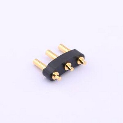 YZT0159-20092-03038-01 Pogo Pin弹簧探针连接器 铜柱母座连接器