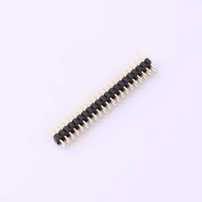 X4621WV-2x21I-C40D28 排针 2x21P 间距:2mm 方针 插件,P=2mm