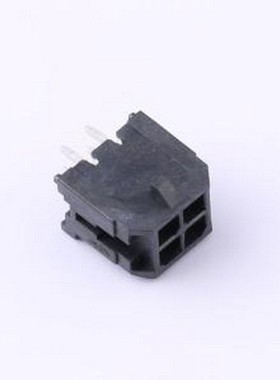 430450414 线对板针座 2x2P 间距:3mm 直插 系列:Micro-Fit(MX 3.