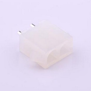 HX63080-2A 线对板针座 1x2P 间距:6.35mm 直插 插件,P=6.35mm