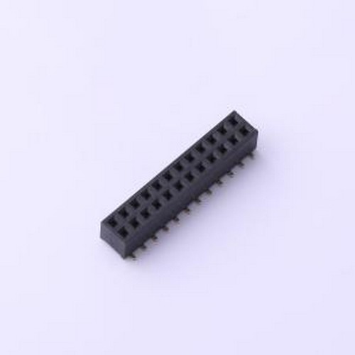 PM200-2-12-S-4.3 排母 2x12P 间距:2mm 立贴 SMD,P=2mm