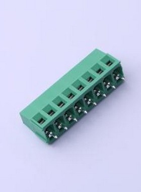 MX128-5.0-08P-GN01-Cu-Y-A 螺钉式接线端子 1x8P 5mm 直插 排数: