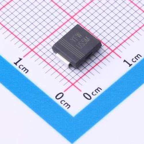 US5M 快恢复/高效率二极管 电压:1kV 电流:5A SMC