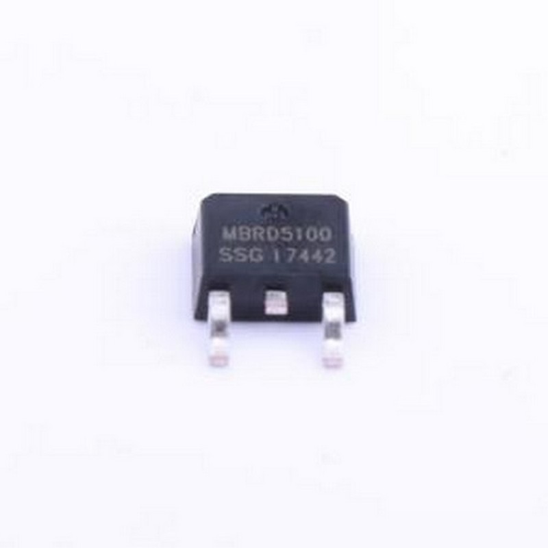 MBRD5100TR 肖特基二极管 电压:100V 电流:5A TO-252-2(DPAK)