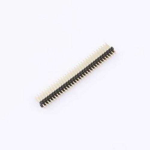 X1321WV-2x32J-C40D18 排针 2x32P 间距:1.27mm 方针 插件,P=1.27