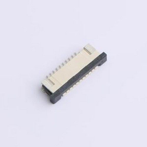 5C6DC2510 FFC/FPC连接器 抽屉式 下接 间距:1mm SMD,P=1mm,卧贴