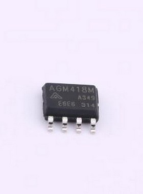 AGM418M 场效应管(MOSFET) 2个N沟道 耐压:40V 电流:8A SOP-8
