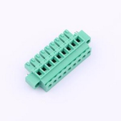 MX15EDGKAM-3.81-09P-GN01-Cu-Y-A 插拔式接线端子 1x9P 3.81mm