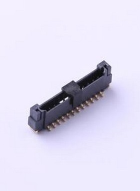 A1253WVA-S-12PNLBG1G00L 线对板针座 1x12P 间距:1.25mm 立贴 SM
