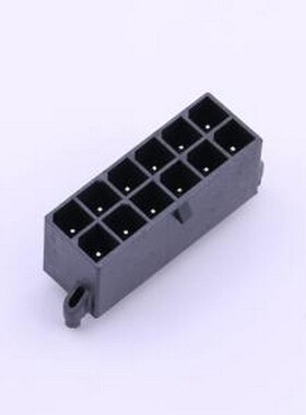 X5700WV-2x06-LPSW 线对板针座 2x6P 间距:5.7mm 直插 插件,P=5.7