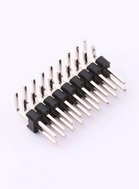 HC-PZ254-13.8L-2x9PWA 排针 间距2.54mm 2x9Pin 弯插 PC3.0 PA6.