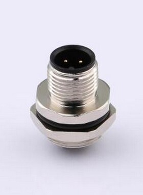 RHT-634-1353 圆形(线缆)连接器 M12-4P A扣后锁焊线公座 开板PG9