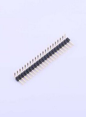 X4611WR-21I-C40D28 排针 1x21P 间距:2mm 方针 弯插,P=2mm