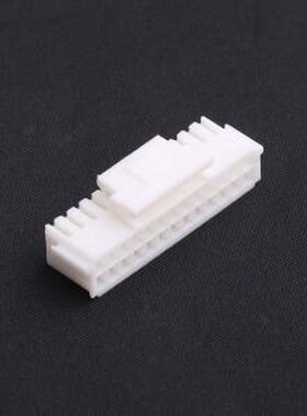 HX20028-26Y 胶壳(线对板/线对线) 2x13P 2mm 白色 P=2mm