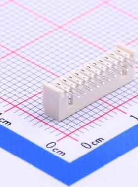 W-1251R11P-0200 线对板针座 间距:1.25mm 1x11P 弯插,P=1.25mm