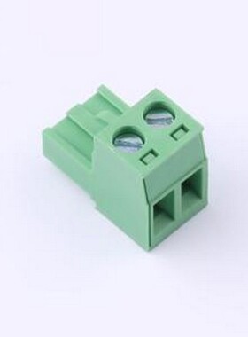 DB2EK-5.0-2P-GN-S 插拔式接线端子 5mm 排数:1 每排P数:2 绿色 P