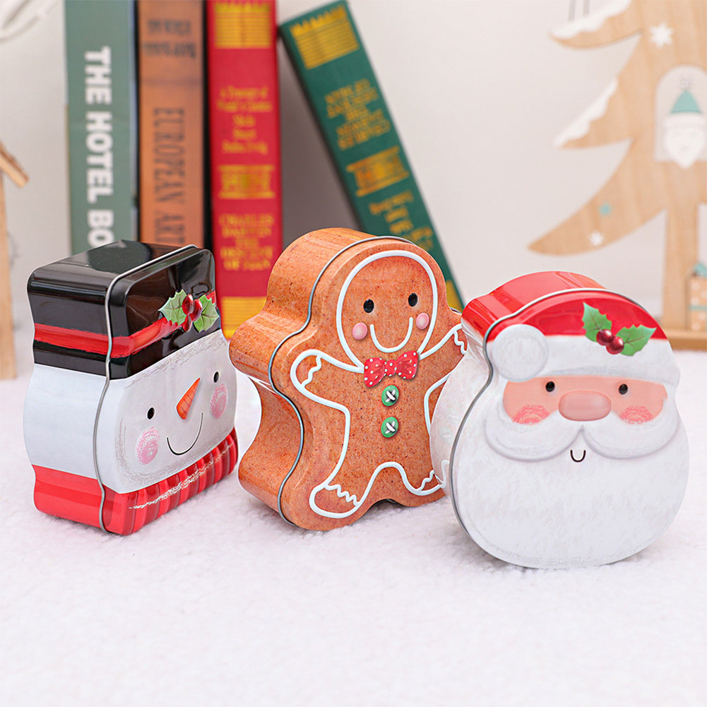 cartoon boxes coins candy gift can christmas decorative box