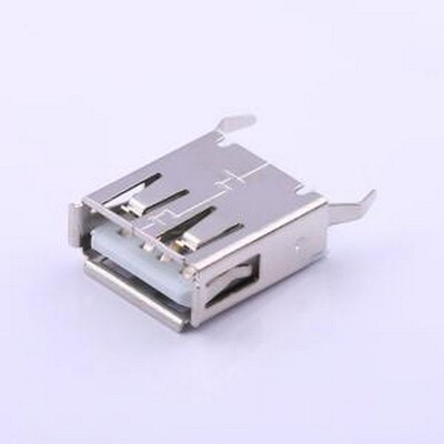 U-USBAS04P-F001 USB连接器 Type-A 母 直插 插件