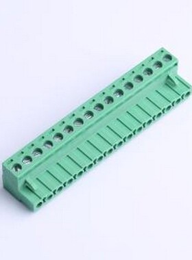 MX2EDGK-5.08-16P-GN01-Cu-Y-A 插拔式接线端子 1x16P 5.08mm 排