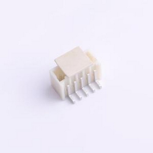 WT150K1L-050C-002 线对板针座 1x5P 间距:1.5mm 立贴 SMD,P=1.5m