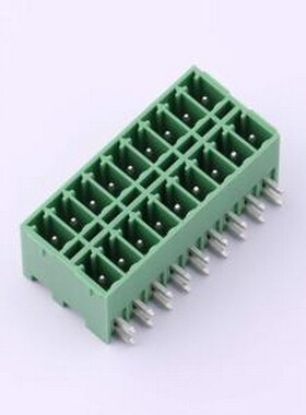 DB2ERHB-3.5-2*9P-GN 插拔式接线端子 DB2ERHB-3.5-2*9P-GN 弯插,