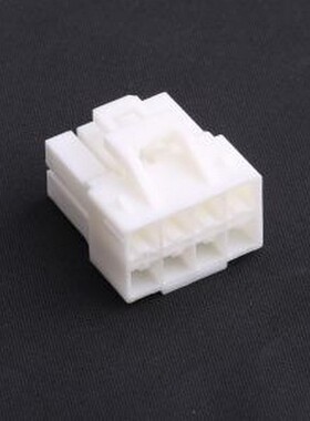 HX45004-8P 胶壳(线对板/线对线) 4.5mm 2x4P 白色 P=4.5mm